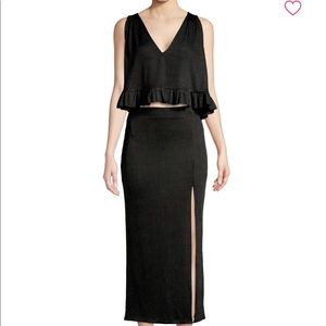 Free People No Excuses Skirt Set